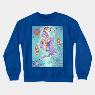 Capricorn Zodiac Sign Crewneck Sweatshirt